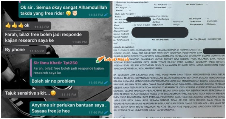 Ft Pensyarah Tuntut Permohonan Maaf