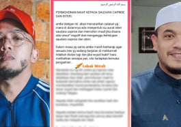 Pu Syed Minta Maaf Kepada Caprice 1