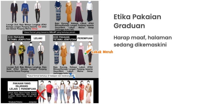 Ft Ipta Dikecam Sebab Gambar Pakaian Larangan