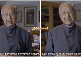 ft tun m bertanding dalam pru15