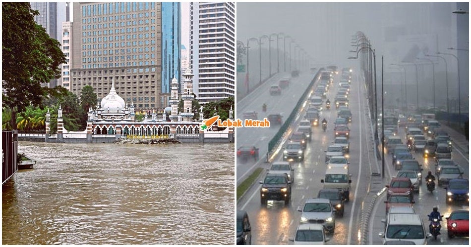 Hujan Lebat Banjir Sg Klang Gombak