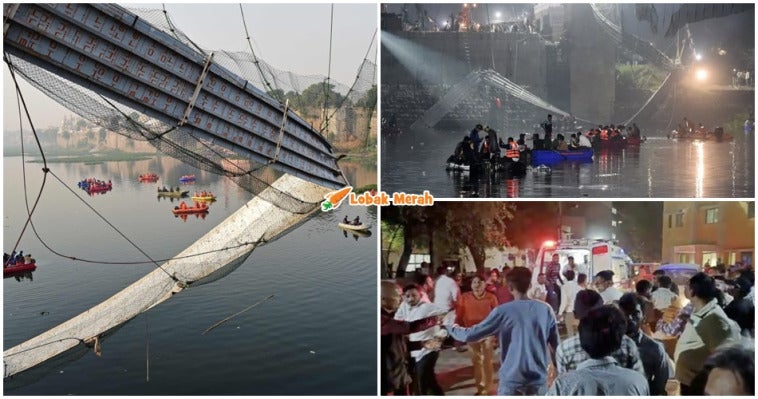 Jambatan Gujarat Runtuh