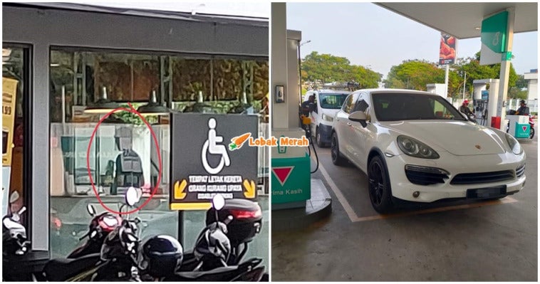 lelaki parking petak pam