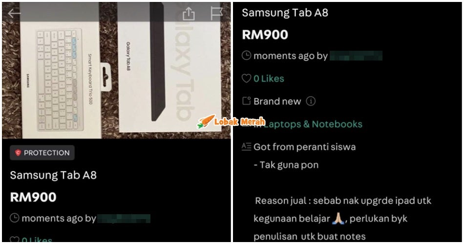 pelajar jual peranti siswa