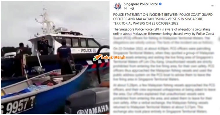 singapura menjawab isu nelayan