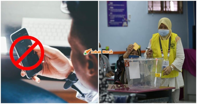 Spr Tak Benarkan Telefon Di Pusat Pengundian