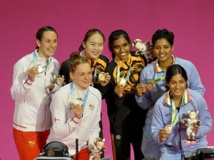 The Six Medallists In The Womens Doubles