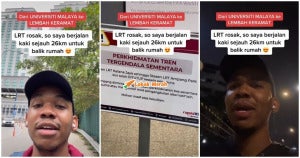 Berjalan Kaki 26Km Balik Rumah Sebab Lrt Rosak