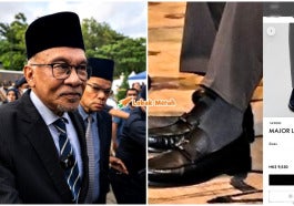 Kasut Rm5K Jangan Fitnah Anwar