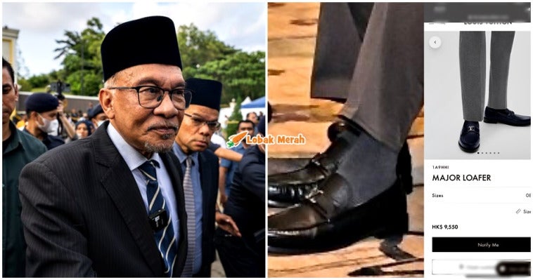 Kasut Rm5K Jangan Fitnah Anwar