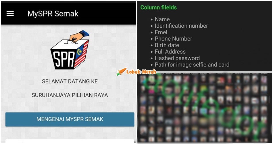 Kebocoran Maklumat Myspr