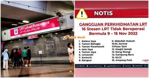 Lrt Digantung 7 Hari Netizen Marah