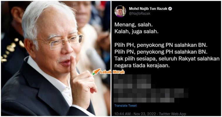 Najib Razak Salah Bn