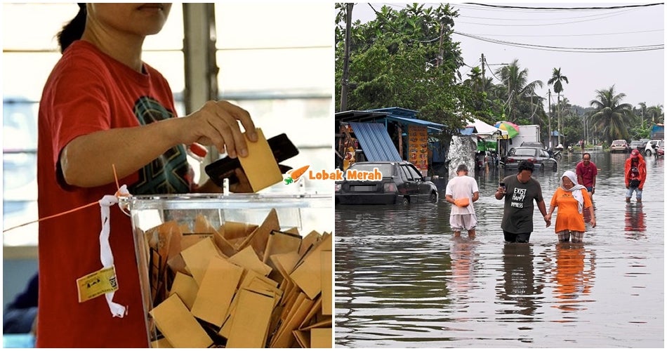 Pru Boleh Ditunda Kalau Banjir