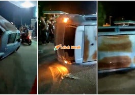Terbalikkan Kereta Kota Masai