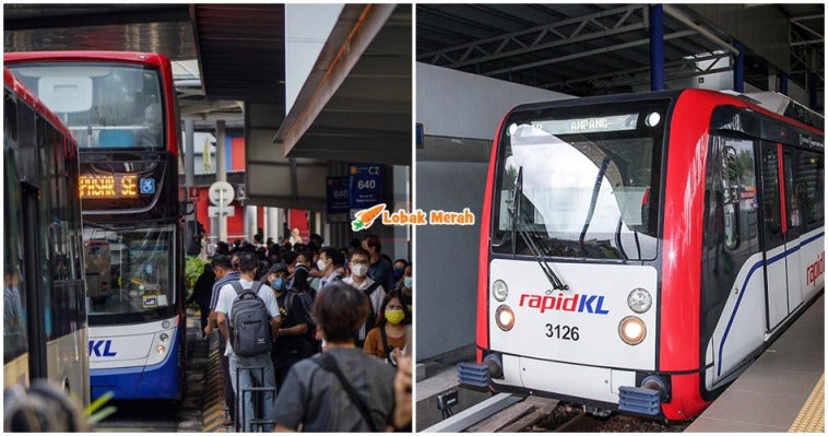 tren rosak bagi servis percuma lrt kelana jaya