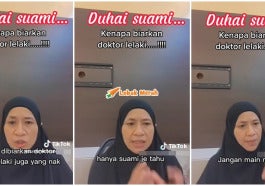 Wanita Bersalin Disambut Doktor Lelaki