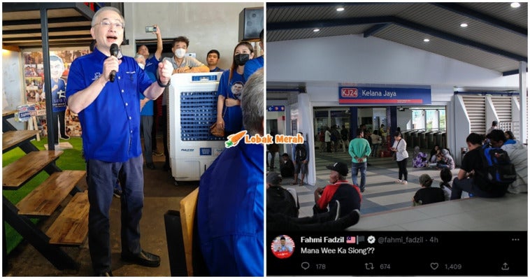 wee ka siong tak ulas isu lrt