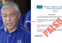 Zahid Hamidi Letak Jawatan