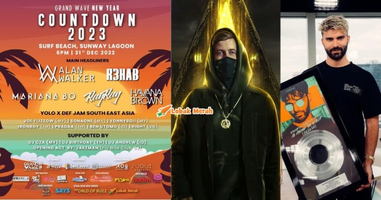 Grand Wave New Year Countdown