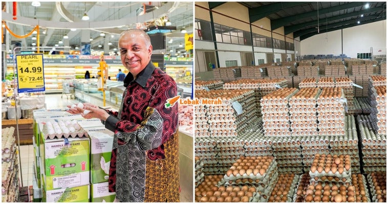 bekalan telur mydin