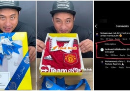 Dapat Hadiah Jersi Dari Permaisuri Agong