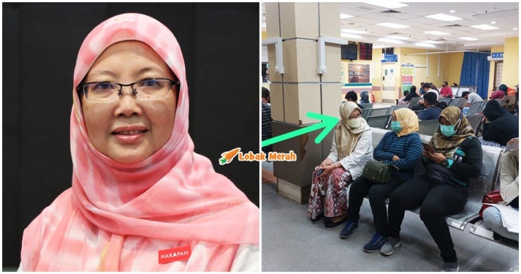 dr zaliha buat spotcheck di HTAR