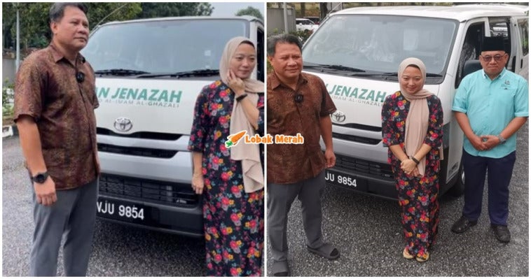 ft hannah yeoh bantu topup beli van jenazah