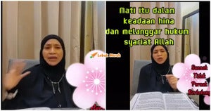ft ustazah anggap ubat tahan sakit haram