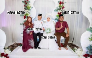 kahwin umur jarak jauh 2