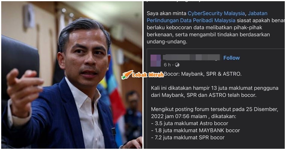 kebocoran data peribadi maybank