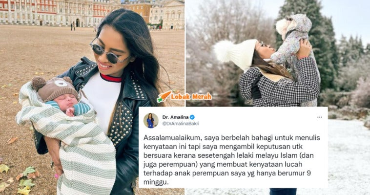 komen lucah anak dr amalina