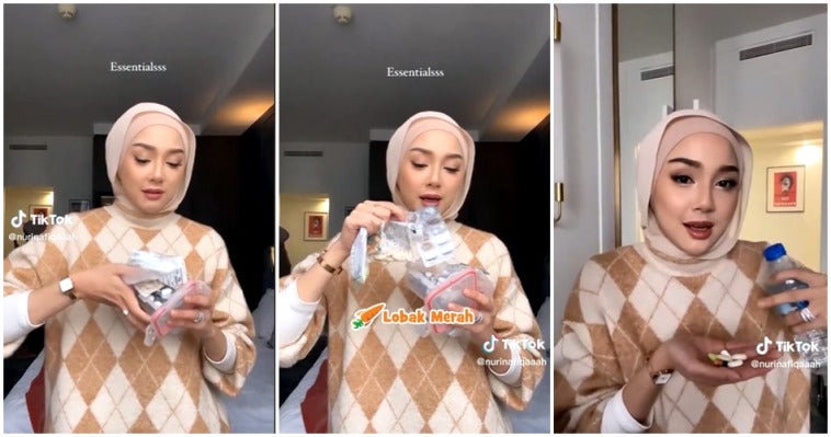 Nurina Afiqah Makan Supplement