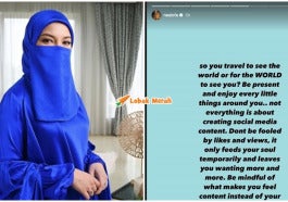 lofa tak sindir isu content travel
