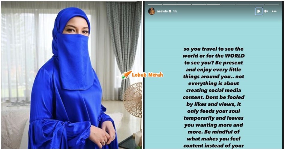 lofa tak sindir isu content travel