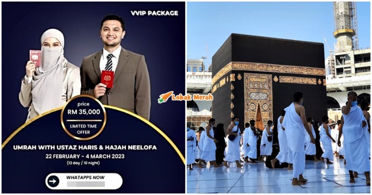 umrah vvip bersama neelofa haris mahal