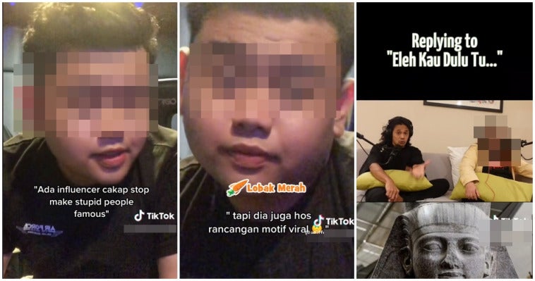 ft hazeman huzir respon sindiran tiktoker