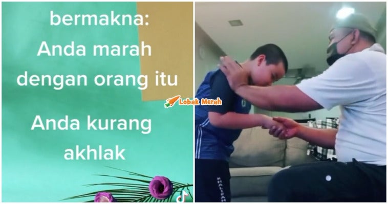 ft tarik tangan sebelum dicium waktu salam