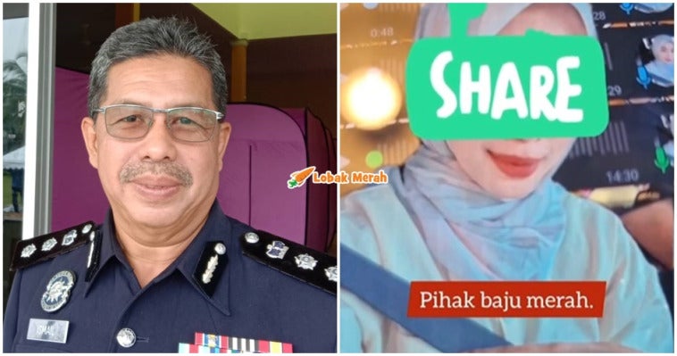 Polis Panggil Keluarga Baju Merah Gaduh