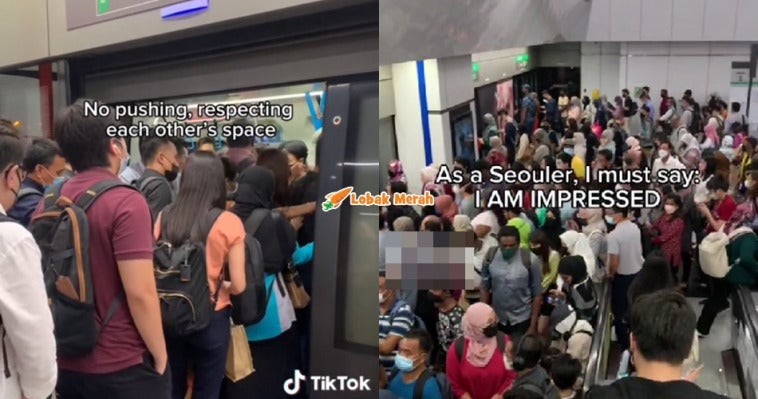 F1 Rakyat Malaysia Sabar Naik Mrt