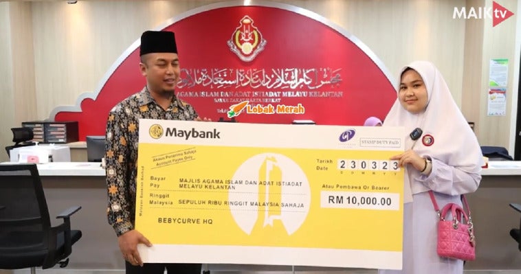 F4 Remaja 14 Tahun Pembayar Zakat Termuda Maik