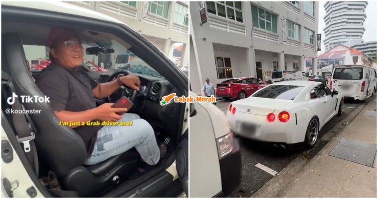 Kerja Grab Pakai Nissan Gt R