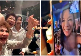 Tan Sri Michelle Yeoh Menang Oscar Telefon Mak