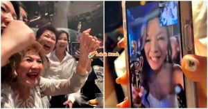 tan sri michelle yeoh menang oscar telefon mak