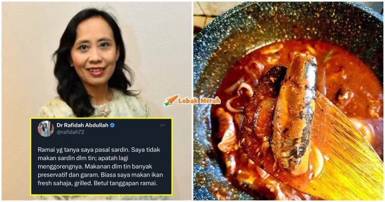 bahaya makan sardin tin rafidah