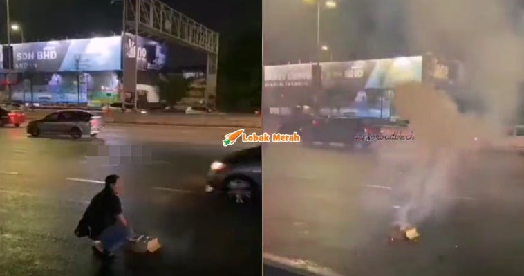 Bakar Mercun Atas Lebuh Raya