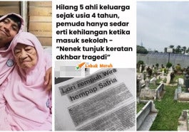 Beraya Dengan Nenek Keluarga Kemalangan