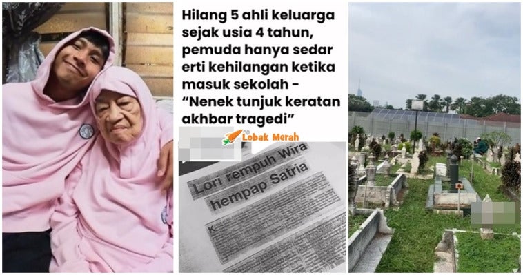 Beraya Dengan Nenek Keluarga Kemalangan