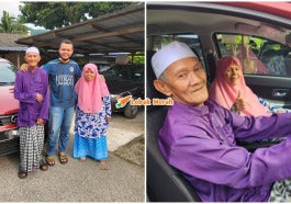 ft anak hadiakan kereta