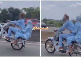 Ft Baju Melayu Biru Wheelie 2